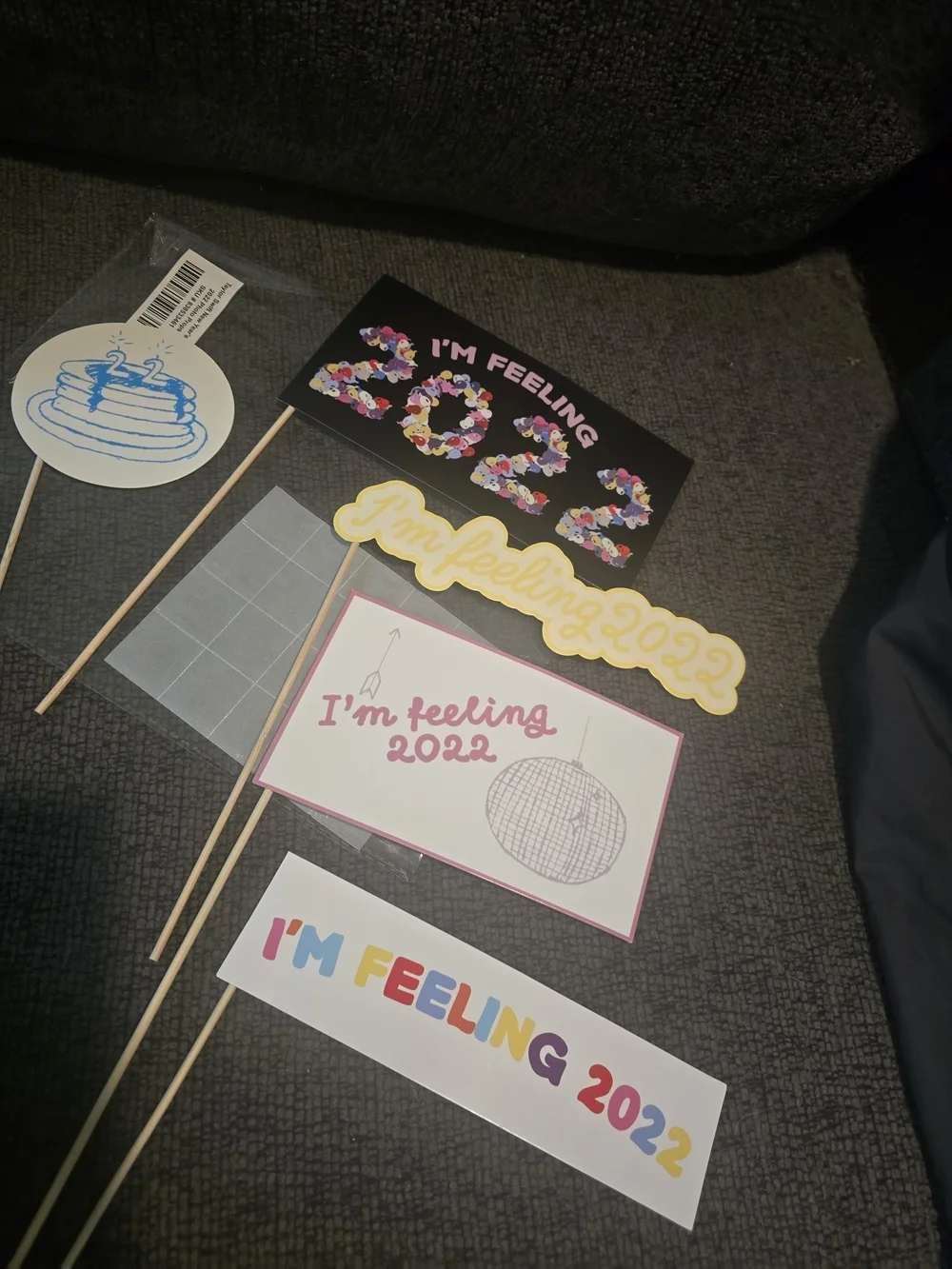 Taylor Swift | I'm Feeling 2022 Photo Prop Signs